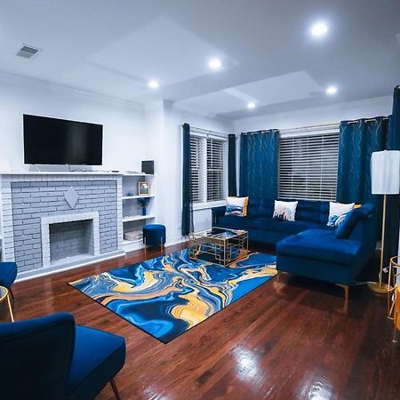 The Blue Golden Luxury Modern 3- Bedroom Apartment In 시카고 외부 사진